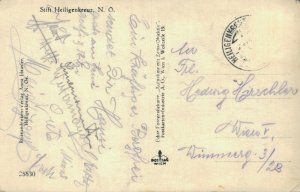 Austria Stift Heiligenkreuz Wienerwald RPPC Vintage Postcard 07.08
