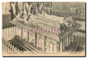 CARTE Postal Museum Old Dijon Tomb of John the Fearless and Margaret of Bavaria