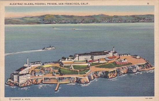 Alcatraz Island Federal Prison San Franicsco California