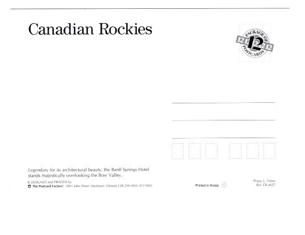 Canadian Rockies, Banff Springs Hotel, Alberta