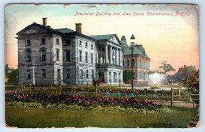 CHARLOTTETOWN Provincial Building Law Court Prince Edward Island CANADA Postcard