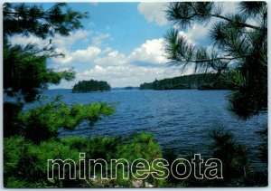 Postcard - Land of Blue Sky Waters - Minnesota