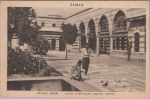 Postcard Damas Palais Azem Syria