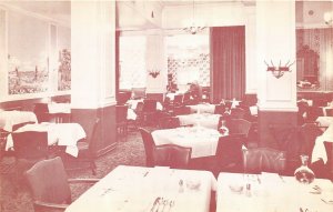 Columbus Ohio 1950s Postcard Marzetti's Restaurant Dining Room Interior