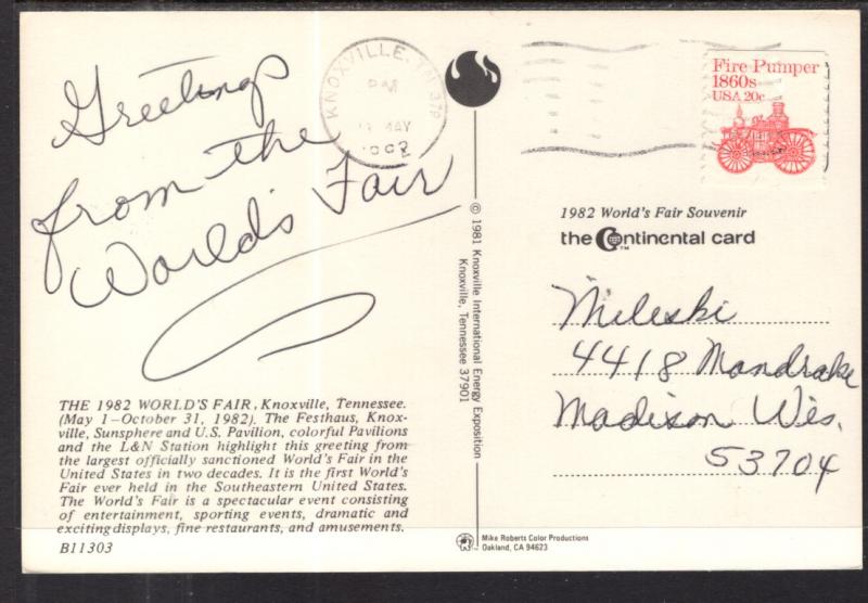 Multi View Knoxville World's Fair BIN