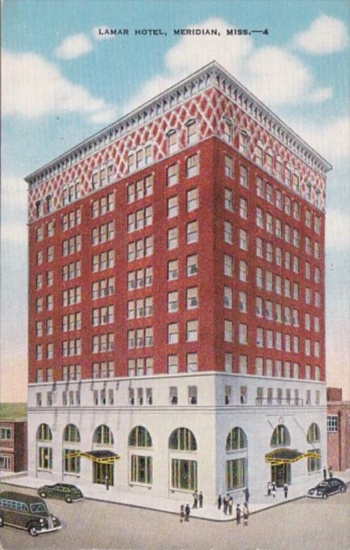 Mississippi Meridian The Lamar Hotel 1949