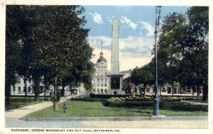 Nathaniel Greene Monument - Savannah, Georgia GA  