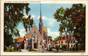 Maine Augusta St Mary's Church and Rectory