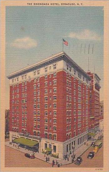 New York Syracuse The Onondaga Hotel 1948