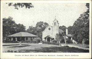 Camden South Carolina SC Church of St Mary of Perpetual Succour Vintage PC