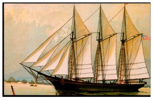 Three Masted Schooner