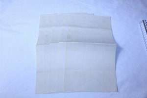 Vintage 1889 Hand Written 5 Page Letter on Owosso Casket Works Stationary