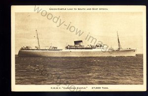 LS3116 - Union Castle Liner - Capetown Castle - postcard