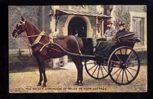 ROY071 - King Edward VII. Prince & Princess of Wales York Cottage - Tucks p'card
