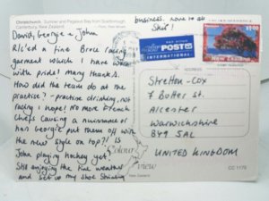 Christchurch Sumner & Pegasus Bay Canterbury New Zealand Vintage Postcard 1998