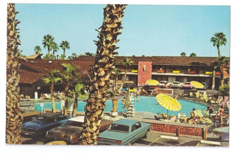 Tropics Hotel Palm Springs California 1971 Swimming Pool