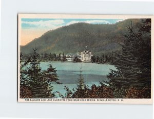 Postcard The Balsams And Lake Gloriette, Dixville Notch, New Hampshire