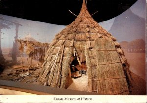 Kansas Topeka Kansas Museum Of History Replica Od Grass House