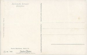 Sachsiche Schweiz Basteifelsen Postcard