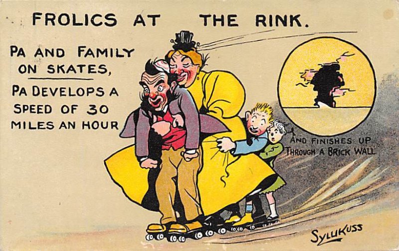 Frolics at the Rink, Roller Skating PU 1909 