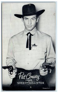 Pat Conway As Sheriff Hollister American Actor Studio Exhibit Arcade Card 