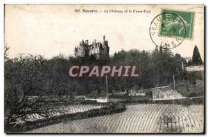 Sancerre - Le Chateau and Casse Cou - Old Postcard