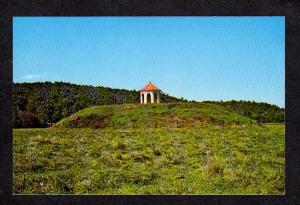 GA Nacoochee Indian Burial Grounds Cemetery Sautee Georgia Postcard PC