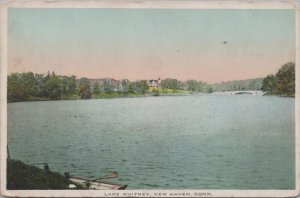 Postcard Lake Whitney New Haven CT