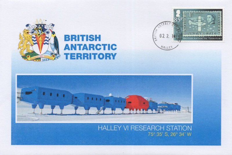 British Antarctic Territory Halley VI Research Station Rare FDC