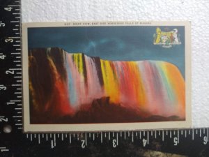 Postcard - Night View, East Side Horseshoe Falls Of Niagara - Canada