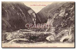 Old Postcard Route Pierrefitte has Cauterets limacon