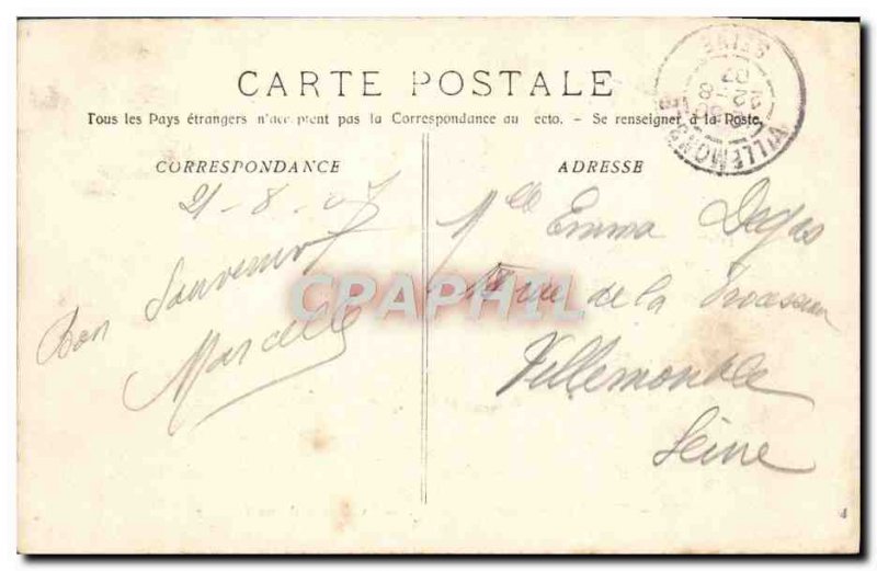 Old Postcard Evolution of Large Mannoeuvres Naval & # 39A squadron boat