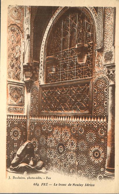 Le Tronc de Moulay Idress - The Trunk of Moulay Idress - Fez, Morocco