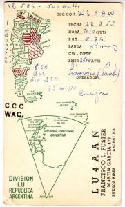 LU4AN, Argentina 1953