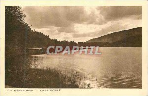 Old Postcard Gerardmer Crepuscule