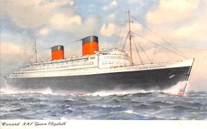 Cunard RMS Queen Elizabeth Ship 1956 