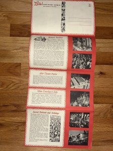 Mamma Leone’s Menu 1968 New York City, Postcard, Italy