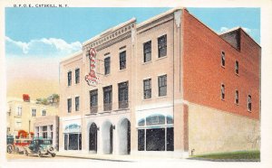 J84/ Catskill New York Postcard c1910 Elks Lodge Building 155