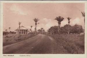 Nigeria Port Harcourt Customs Office Vintage Postcard C135