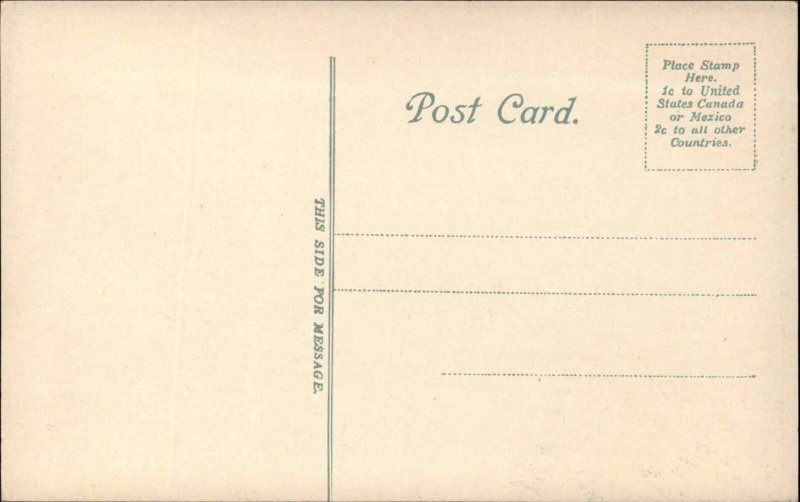 Dover Delaware DE Wilmington Conference Academy c1910 Vintage Postcard