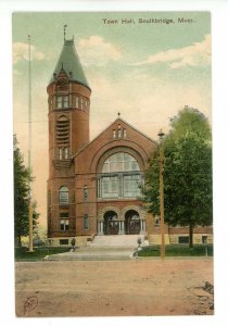 MA - Southbridge. Town Hall ca 1908