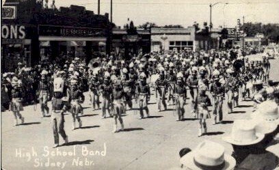 High School Band in Sidney, Nebraska