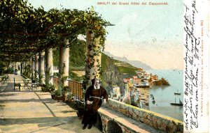 Italy - Amalfi. View from Hotel dei Cappuccini