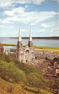 QUEBEC, Canada LA BASILIQUE~The Basilica Exterior & Interior Views TWO Postcards