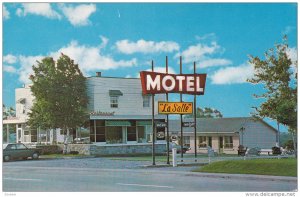 RIVIERE-DU-LOUP, Quebec, Canada; Hotel-Motel La Salle, 40-60s