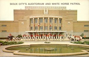 Iowa Sioux City Auditorium and White Horse Patrol