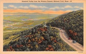 Stamford Valley from the Western Summit in Mohawk Trail, Massachusetts