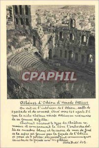 Postcard Modern Atheues The Odeon of Herodes Atticus