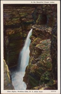 New York WATKINS GLEN The beautiful Finger Lakes Glen Alpha - Chrome