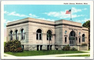 Public Library Mankato Minnesota MN Building and Grounds Postcard